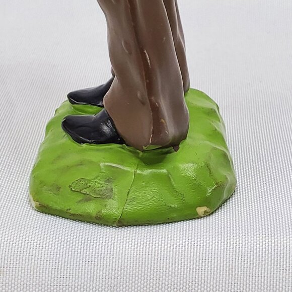 Vintage 1972 Western Cowboy Figurine 6" Tall Plastic Collectible Gun Figher - Picture 9 of 11